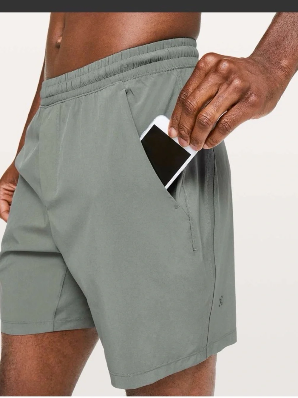 Men's lululemon 7inch XL Performance Shorts in Sage Green